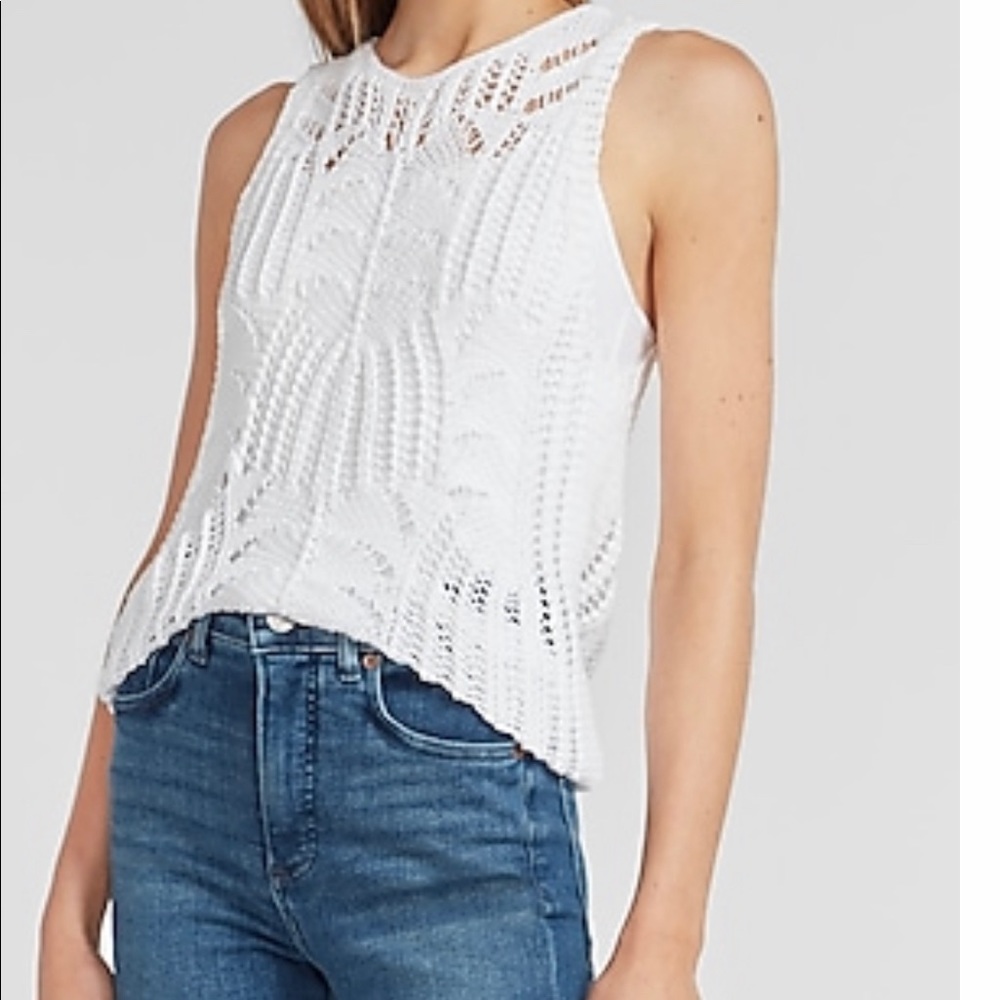 Express crochet tank